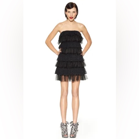Kate Young for Target Lace Ruffle Tiered Dress - Picture 1 of 14